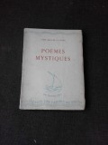 POEMES MYSTIQUES - SAINT JEAN DE LA CROIX (CARTE IN LIMBA FRANCEZA)