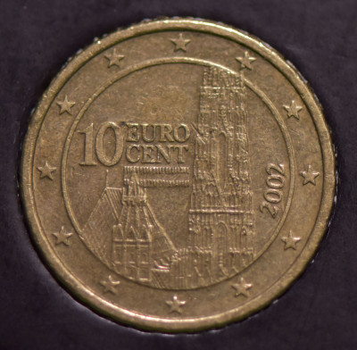 10 euro cent Austria 2002 foto