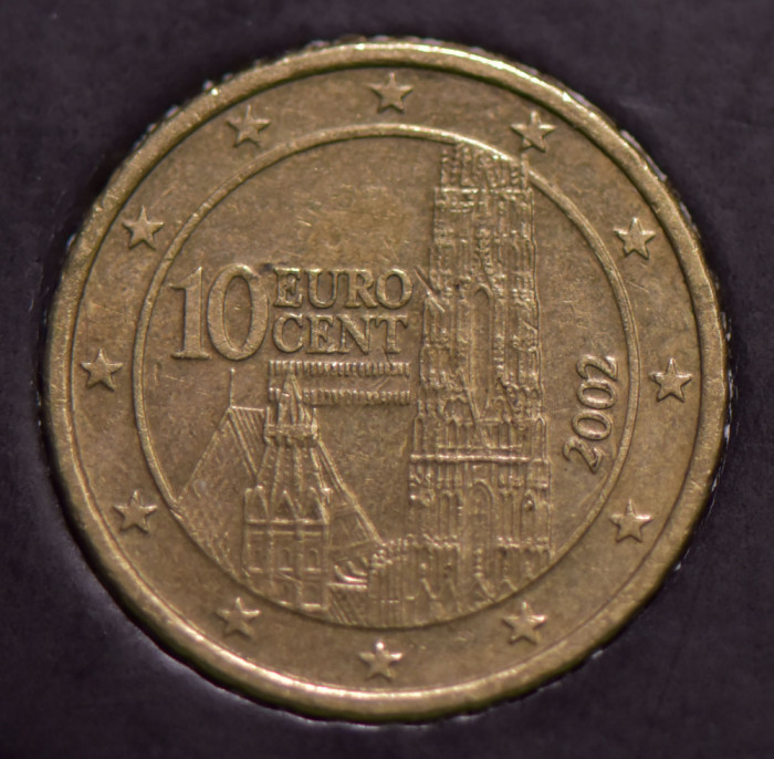 10 euro cent Austria 2002