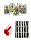 Carti tarot oracolul sfinților+ cartea in limba romana+cadou set de rune