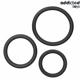 Addicted Toys-Set de Inele din Silicon Model 2