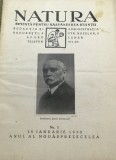 U. CRT Interbelica - Revista Natura - Nr. 1 1930