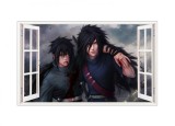 Cumpara ieftin Sticker decorativ, fereastra 3D, Naruto, 85 cm, 1028STK, natura si peisaje
