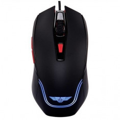 Mouse gaming Newmen 2200, 1600dpi, Black foto