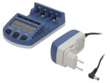 &Icirc;ncărcător Ni-MH TECHNOLINE pentru baterii AA, AAA, R03, R6 cu microprocesor