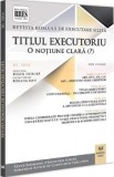 Revista romana de executare silita Nr.1 din 2024