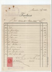 Romania, Farmacia &quot;Arab&quot;, Factura, Craiova, 1934