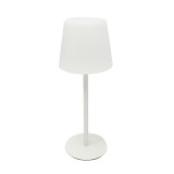 Lampa de masa LED de exterior 2W alba, baterie 3.7V/1200mAh, reincarcabila USB 5V/1A Breckner Germany