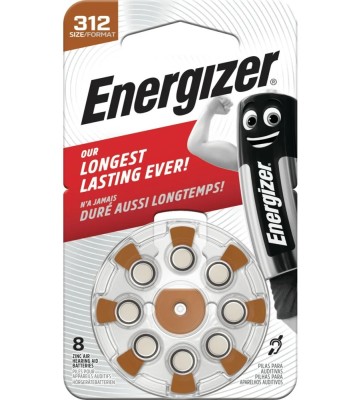 Energizer 312 / PR41 baterii aparate auditive-Conținutul pachetului 1x Blister foto