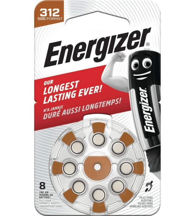 Energizer 312 / PR41 baterii aparate auditive-Conținutul pachetului 1x Blister