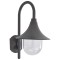 vidaXL Lampă de perete de grădină E27, bronz, 42 cm, aluminiu 44213