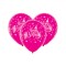 Set Baloane Petrecere, Happy Birthday, Fucsia, 23 cm, 10 Bucăți