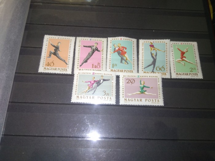 TIMBRE UNGARIA 1963 SPORT