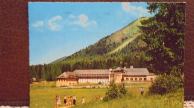 RSR - POIANA BRASOV - HOTEL SPORT - ED. KRUGER - CIRCULATA, TIMBRATA. foto