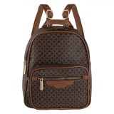 Rucsac mic de dama , maro, elegant si practic, 22 10 25 cm