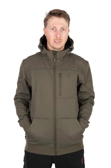 Fox Collection Soft Shell Jacket Green Black S