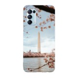 Husa compatibila cu Oppo A77 model Cherry Blossom in Washington, Silicon, TPU, Viceversa