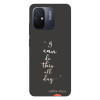 Husa compatibila cu Xiaomi Redmi 12C Silicon Gel Tpu Model Mesaj I Can Do This All Day