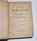 Luptele rom&acirc;nilor &icirc;n resbelul din 1877-1878 - T. C. Văcărescu - 1887