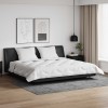 Duvet iarnă vidaXL cu 2 perne, microfibră albă, 200x220 cm. Set 3 piese, călduroasă, moale, confortabilă. Lavabilă la mașină