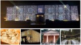 Perdea Luminoasa Exterior Profesionala Cauciucata, Calitate Premium, 5 m inaltime, perdea luminoasa cu flash, Lumina calda