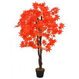 Plantă Artificială Arțar Cu Ghiveci Roșu 120 cm 280195, General