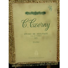 CZERNY - STUDII DE AGILITATE PARTITURI