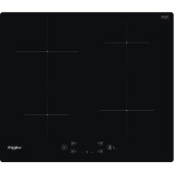 Plita incorporabila Whirlpool WS Q2160 NE, 4 zone de gatit, Power management, Touch Control, Timer electronic, Negru
