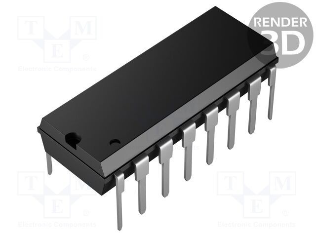 Controler PWM PMIC Texas Instruments DIP16 7,5-40V -40&divide;85&deg;C pentru SMPS