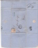 AMS - SCRISOARE WIEN 1862 THURN UND TAXIS, 23 II MICHEL