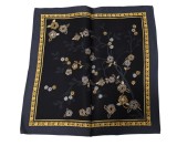 BANDANA/BATISTA DECORATIVA DIN MĂTASE NATURALA, LANVIN PARIS