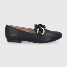 Answear Lab mocasini femei, culoarea negru, cu toc plat