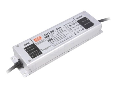 Alimentator pulsatoriu LED MEAN WELL 200W 24VDC 4,2&amp;divide;8,4A 100&amp;divide;305VAC foto