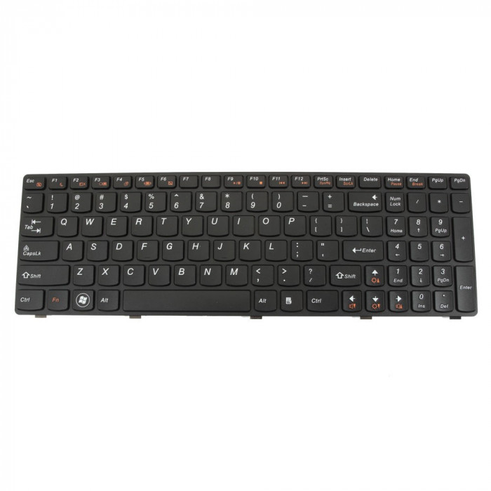 Tastatura Laptop, Lenovo, Ideapad V570, V570C, Y570N-ITH, Y570N-IFI, Y570NT-IFE, Y570A, Y570G, Y570N, Y570NT, Y570