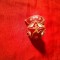 Insigna Sport URSS - BGTO - Gata pt Munca si Aparare h=2,2cm , metal si email ,cu surub
