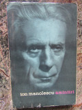 ION MANOLESCU - AMINTIRI