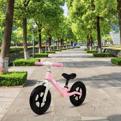 Bicicleta balans fara pedale Juju Fun Cruiser, Roz foto