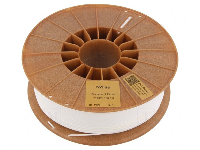 Filament PLA Alb 1.75mm 1kg
