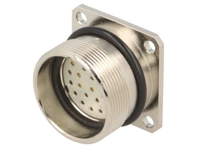 Conector M27 Soclu Mamă Lipire PIN 26 IP67 foto