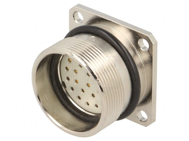 Conector M27 Soclu Mamă Lipire PIN 26 IP67