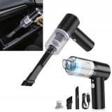 Cumpara ieftin Aspirator auto, USB, Aspirare umeda, LED, 120W, 35kPa, Negru