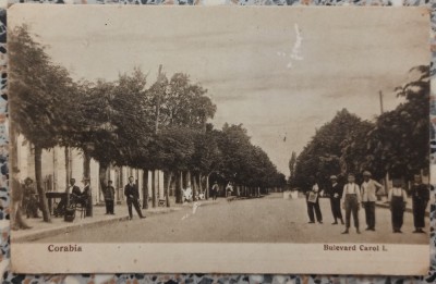 Corabia, Bulevard Carol I// CP foto