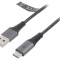Cablu USB 2.0 USB A la USB C 2m Textilă