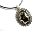 colier mandala sticla 30049