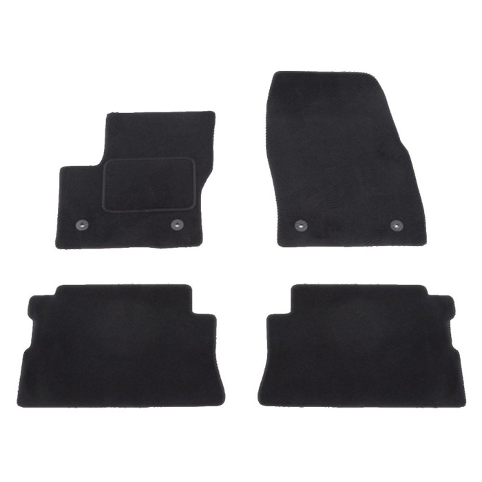 Set covorase auto mocheta Velor FORD KUGA, 01.2013-01.2020, negru,