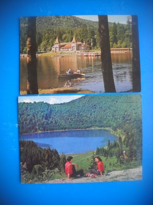 HOPCT LOT 3776 -2 CARTI POSTALE-TUSNAD -JUD HARGHITA-CIRCULATE foto
