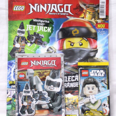 Revista LEGO Ninjago Master Of Spinjitzu Nr. 7 figurina si cartonase - sigilata