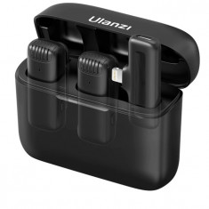 Set microfoane lavaliera wireless Ulanzi J12 pentru dispozitive Apple - 2885