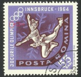 Cumpara ieftin EROARE ROMANIA 1963 LP 571, JO INNSBRUCK PUNCT / OZN INTRE ,, CE&#039;&#039;