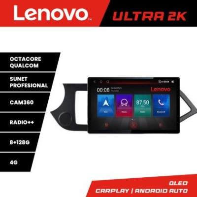 Navigatie Kia Picanto 2011-2015 N-217 ecran 13&amp;quot; 2K 8+128 Android Waze USB Navigatie 4G 360 Toslink Youtube Radi CarStore Technology foto